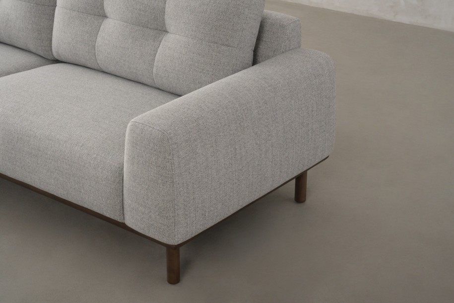 Travis 2-Seater Straight Sofa (fabric DFC7A)