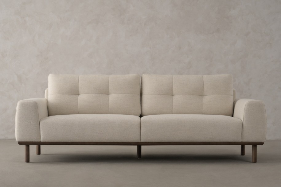 Travis 2-Seater Straight Sofa (fabric DFC1A)