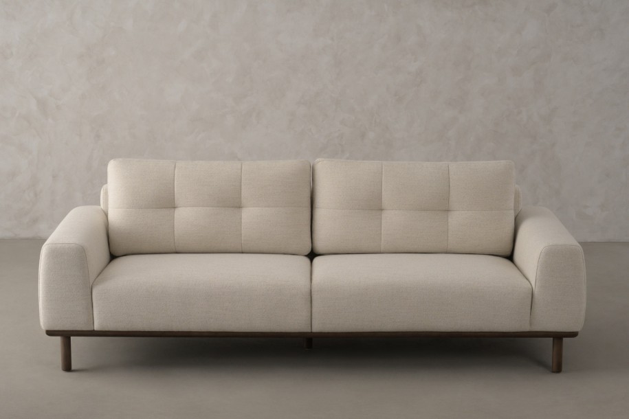 Travis 2-Seater Straight Sofa (fabric DFC1A)
