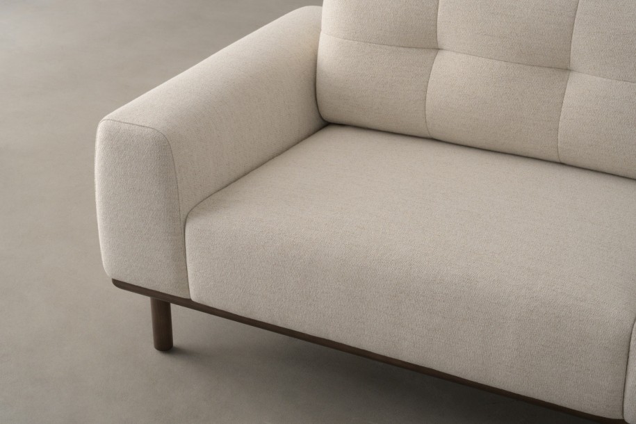 Travis 2-Seater Straight Sofa (fabric DFC1A)