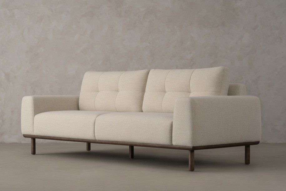 Travis 2-Seater Straight Sofa (fabric DFC1A)