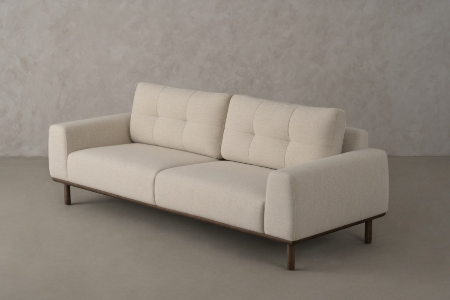 Travis 2-Seater Straight Sofa (fabric DFC1A)