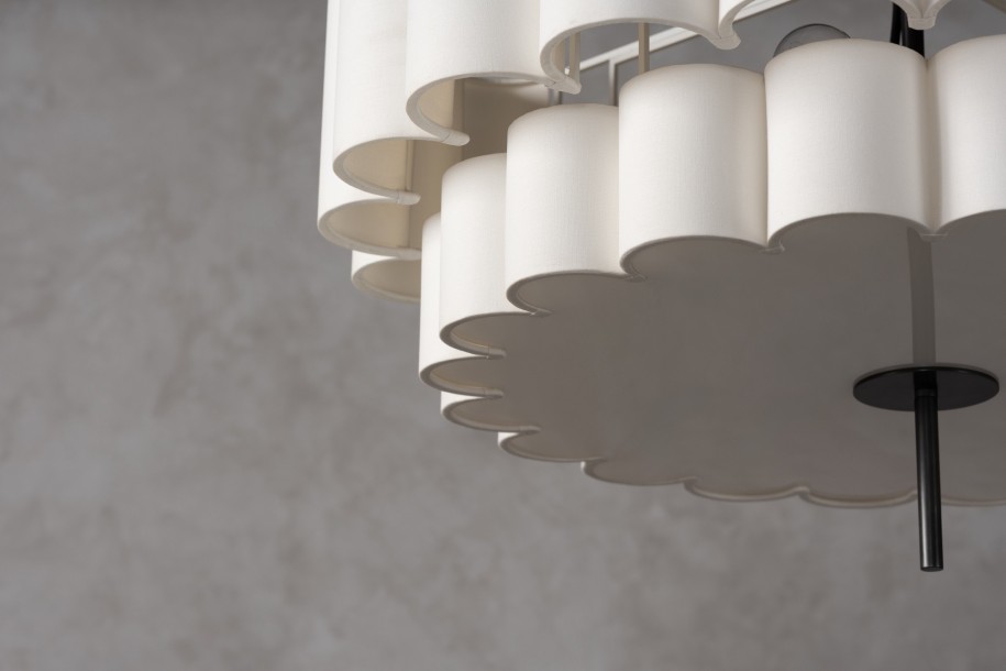 Celine Large White Pendant Lamp