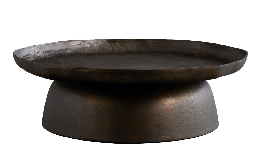 Chara Coffee Table Bronze Finish