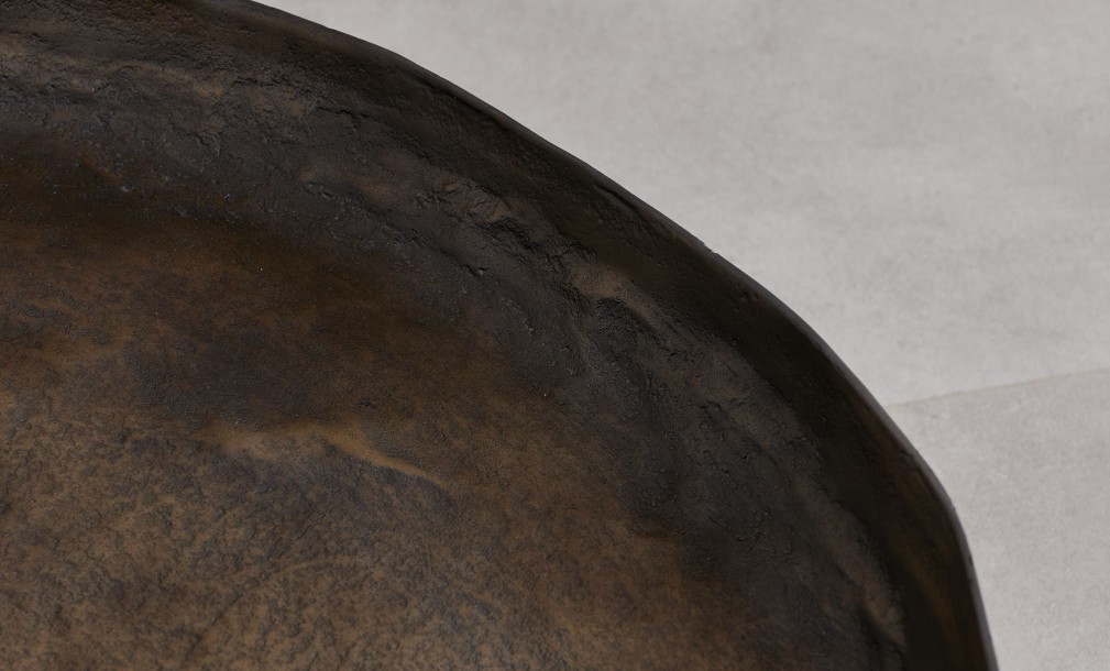 Chara Coffee Table Bronze Finish