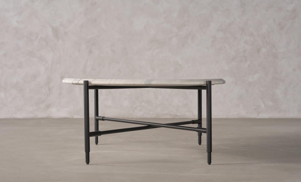 Banswada Oval Marble Top Coffee Table