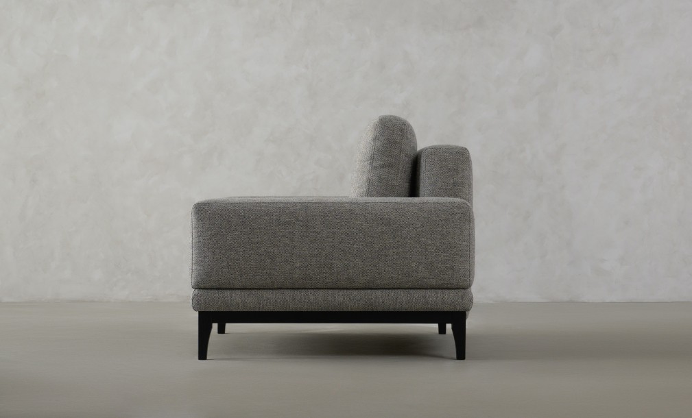 Foster Armchair with Black Oak Legs - Cosmic B 2141-18