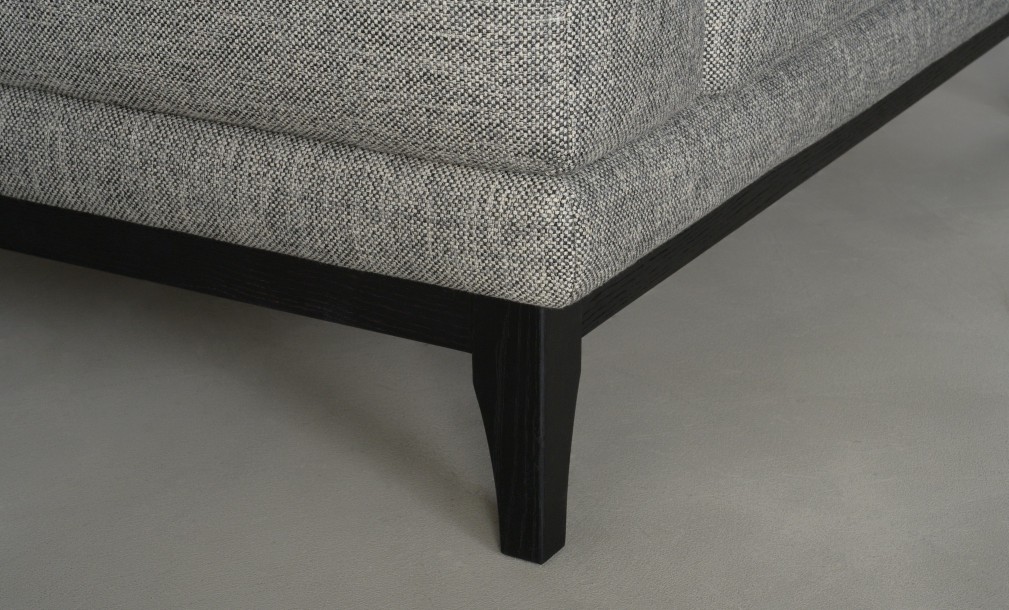 Foster Armchair with Black Oak Legs - Cosmic B 2141-18