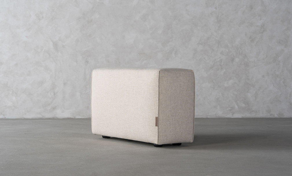 Claive Armrest Pouf (FH7A fabric)