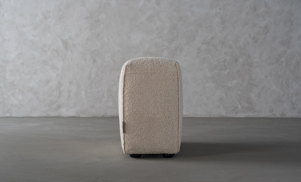 Claive Armrest Pouf (Fly102 fabric)