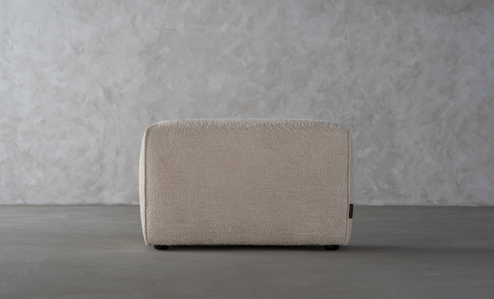 Claive Armrest Pouf (Fly102 fabric)