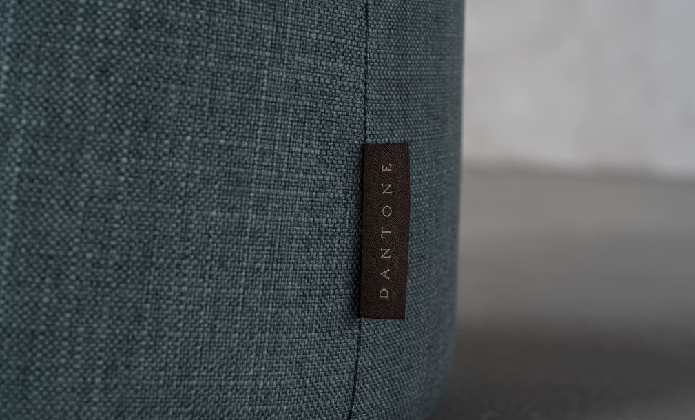 Terry Pouf turquoise Color (DK11 fabric)