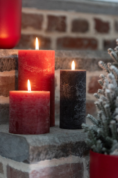 Candle Brown/Black L 52H