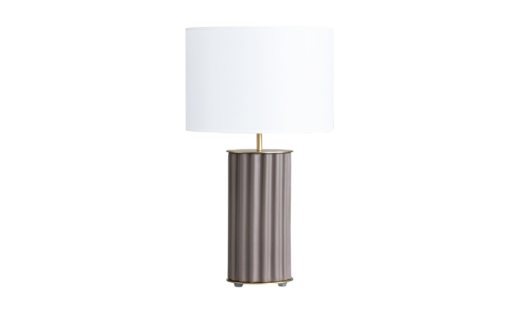 Sonica Table Lamp Vintage Brown/Matt Brass