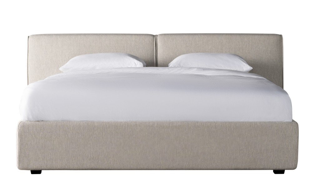 Double Bed 180x200 cm with Storage (Fabric: Corso col.06)