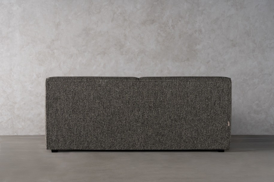 Double Bed 180x200 cm with Storage (Fabric: NEO col. Black (Cat. 3))