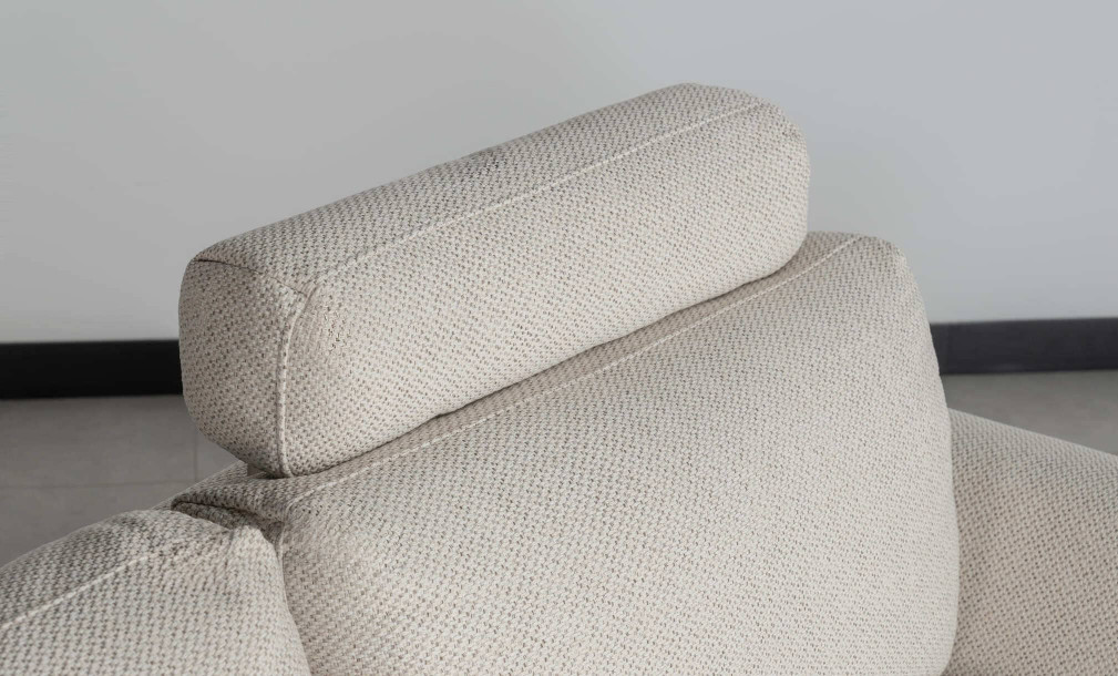 Calgary Light Gray Right Facing Corner Sofa