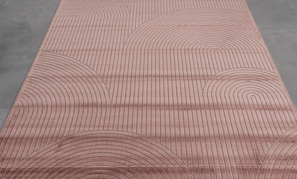 Groove Terracota Carpet 160x230 cm