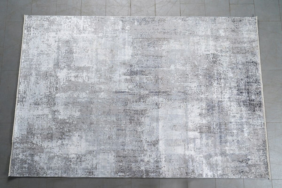 Tsunami Grey Carpet 380x476 cm