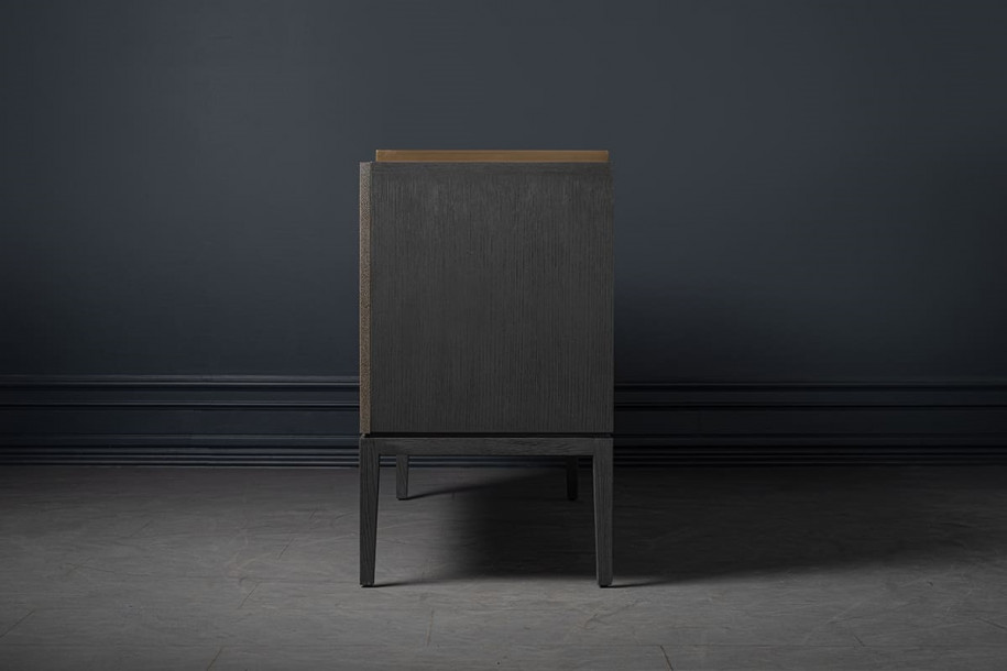 Glamour Chest of Drawers with 2 Doors and 3 Drawers