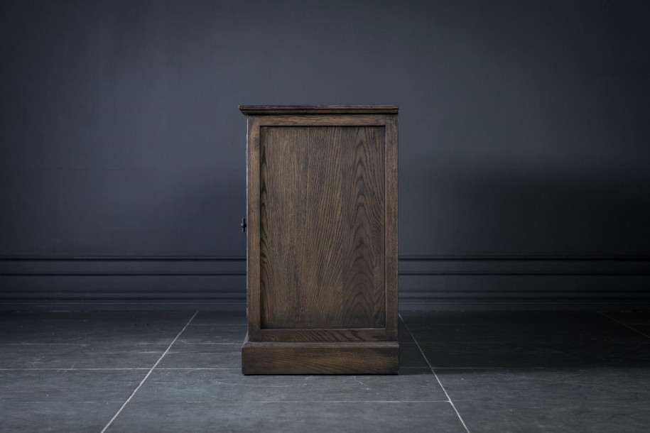 Shanghai Dark Sideboard with Glass Doors