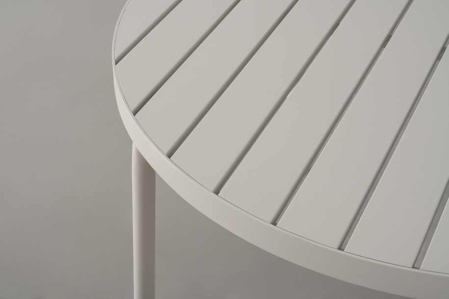 Taormina Light Round Dining Table D120 cm Haze Sandy