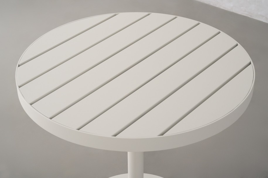 Taormina Light Bistro Table D80 cm Haze Sandy