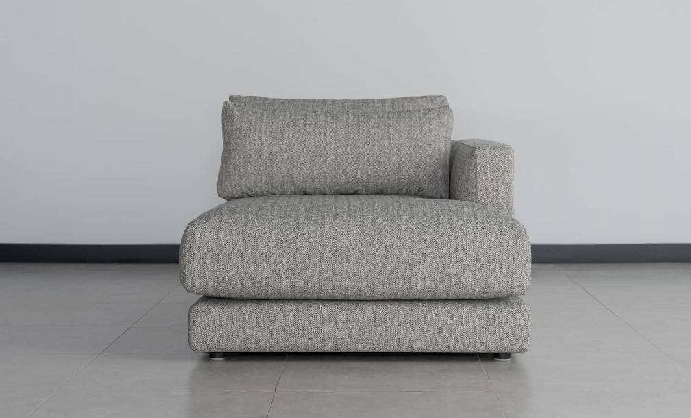 Narvik Mix Canape Lounge Section Sofa Right Arm (Fabric: Corso D col.18)
