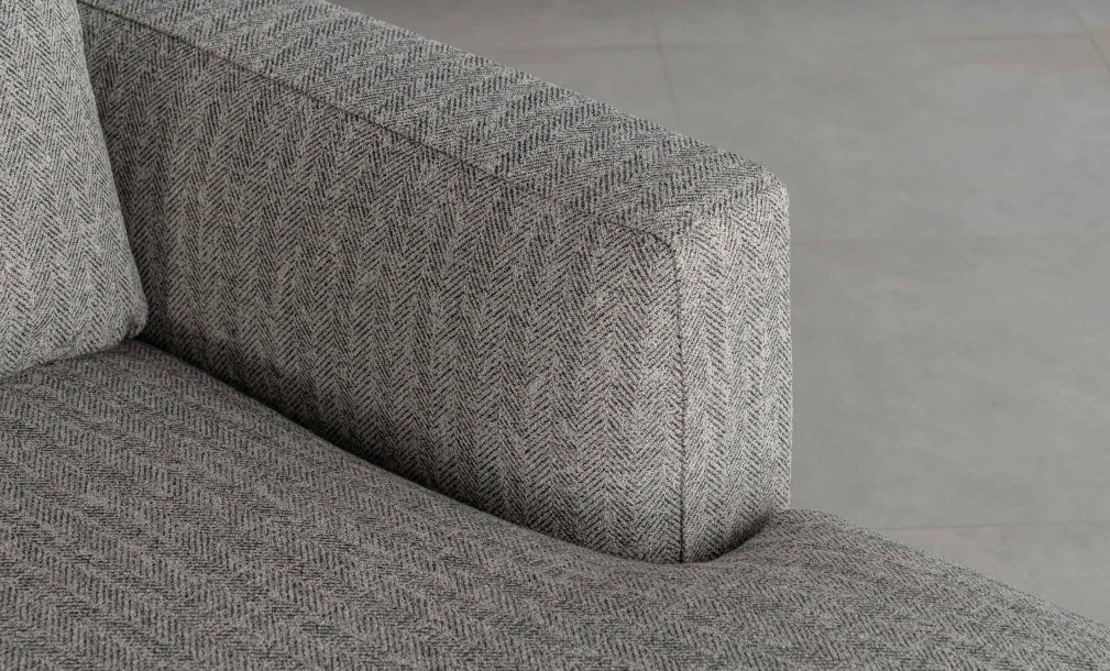 Narvik Mix Canape Lounge Section Sofa Right Arm (Fabric: Corso D col.18)
