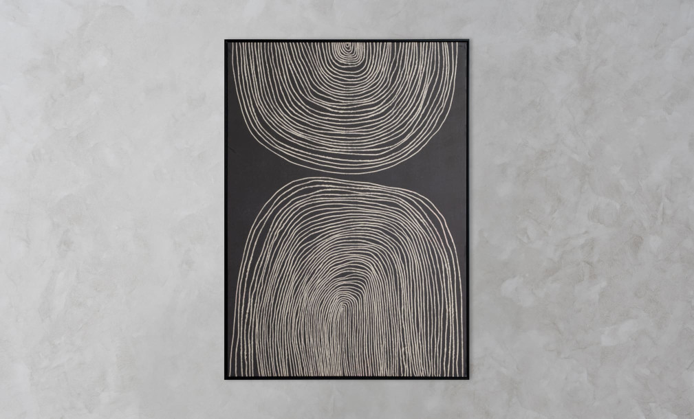 Canvas Black I Wall art