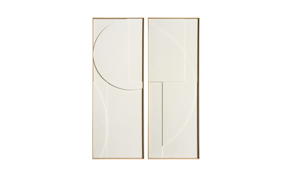 Bas-relief IV Wall art, set of 2 pcs