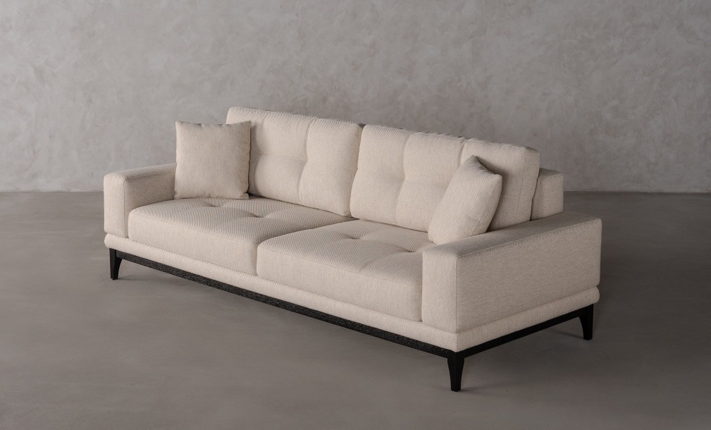 Foster Sofa Bed with Black Oak Legs (Cosmic 21540-04)