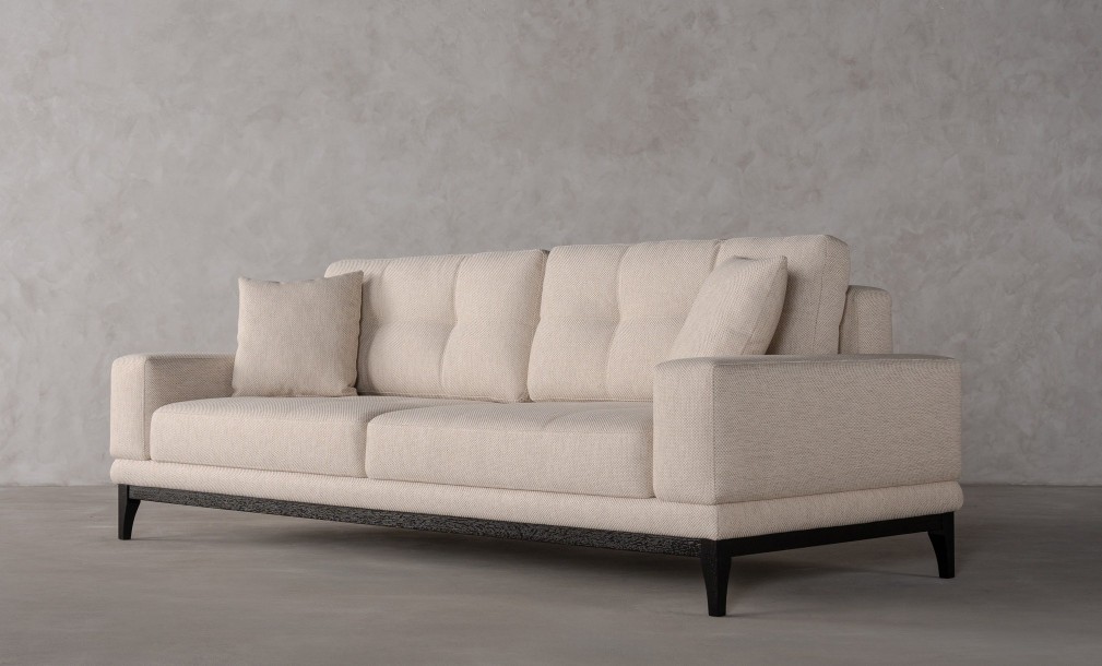Foster Sofa Bed with Black Oak Legs (Cosmic 21540-04)