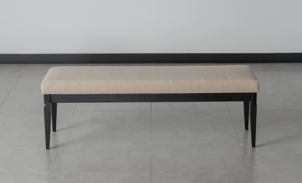 City Soft Banquette (Fabric: VIOLA PLAIN BEIGE (Cat. 3))