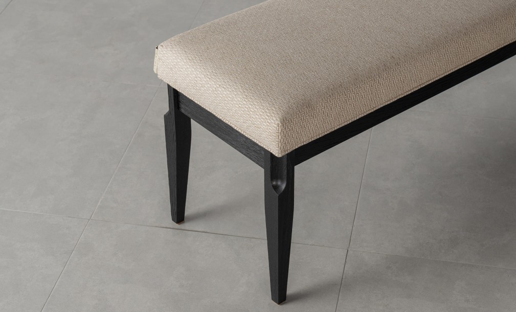 City Soft Banquette (Fabric: VIOLA PLAIN BEIGE (Cat. 3))