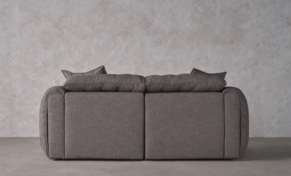 Nuvola 2-seater Straight Sofa (Fabric: FIORD PLAIN col.106 (Cat. 3))