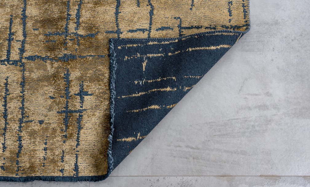 Lines Gold Carpet 160x230 cm