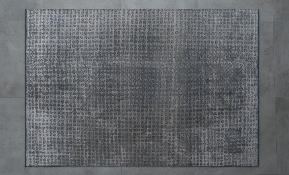 Dots Grey Carpet 160x230 cm