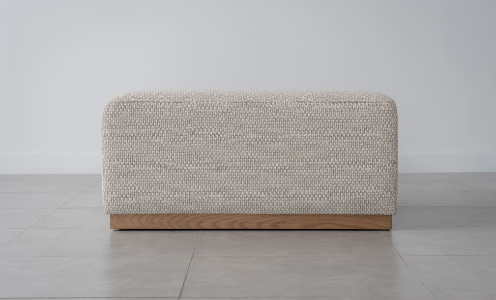 Square Ottoman (Fabric A1417 Color 4C)