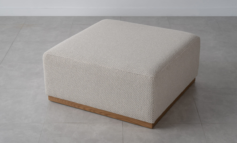 Square Ottoman (Fabric A1417 Color 4C)