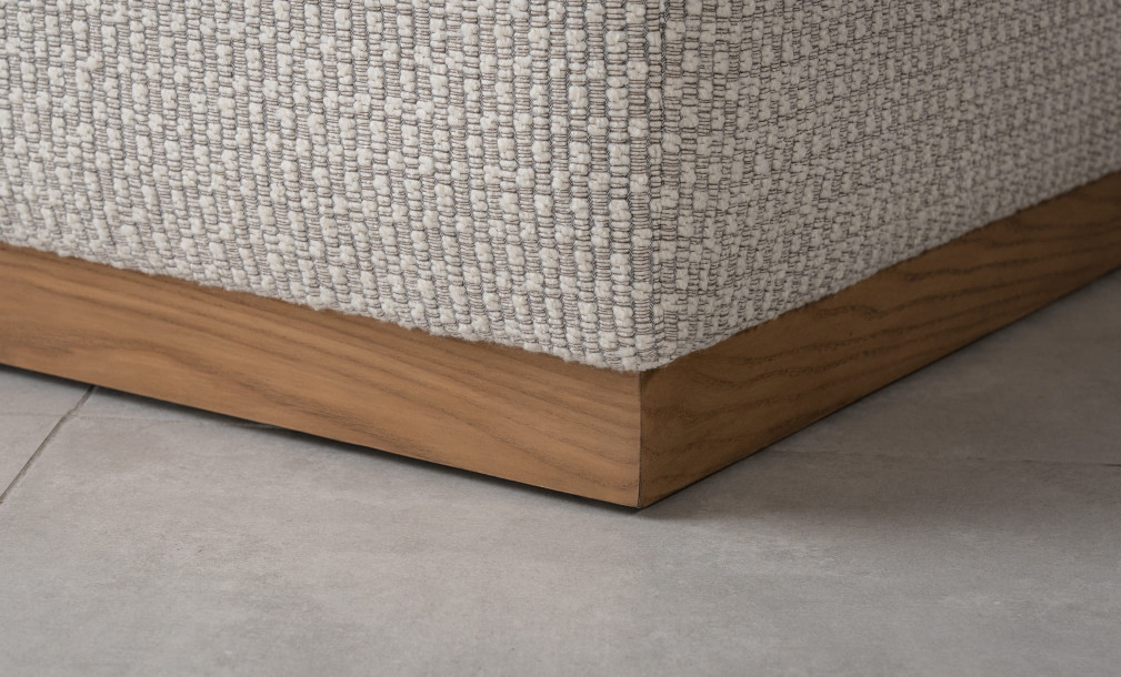 Square Ottoman (Fabric A1417 Color 4C)