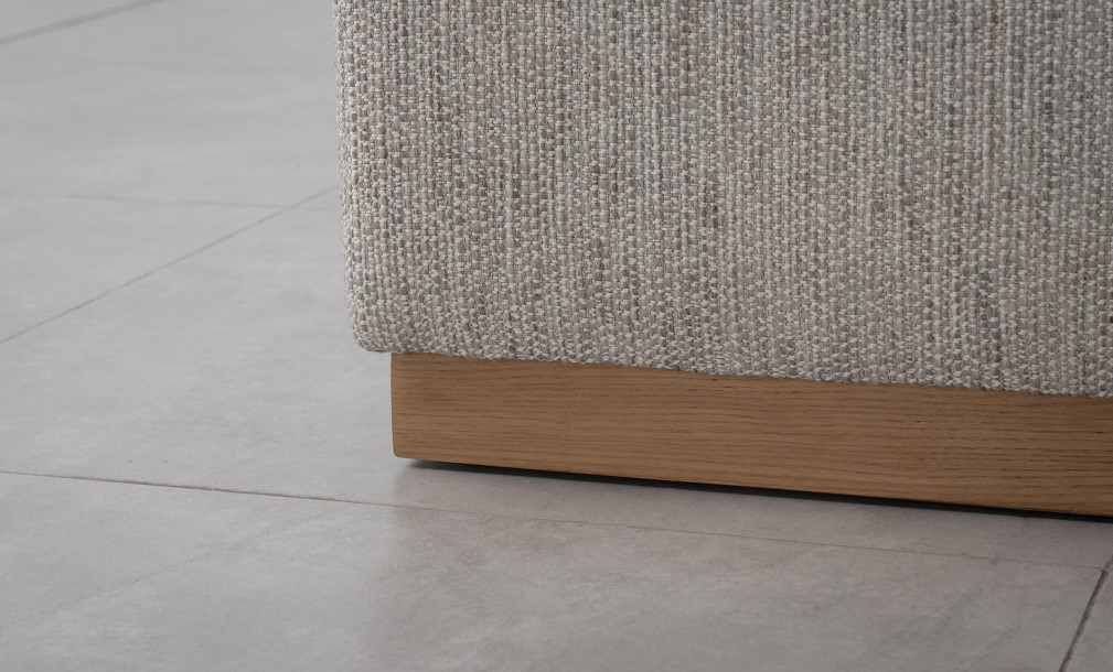 Square Ottoman (Fabric A3063 Color 3A)