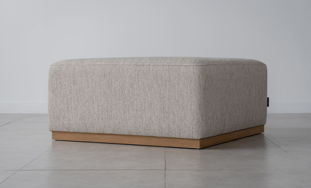 Square Ottoman (Fabric A3063 Color 3A)