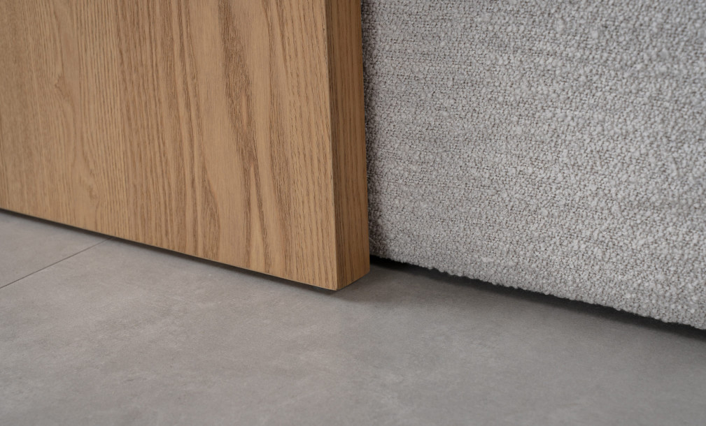 Aubern Coffee Ottoman (Fabric A3196, Color 1A)
