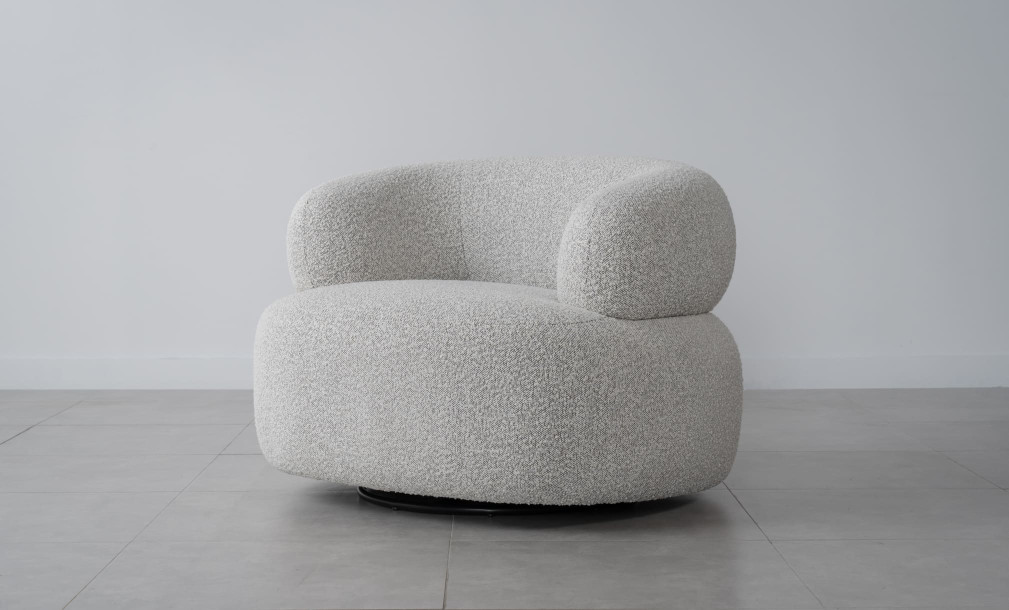 Cloud Swivel Armchair (Fabric Bella #13)