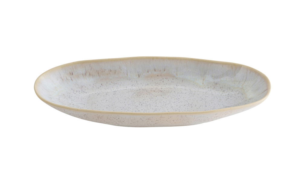 Eivissa Oval Platter Sand Beige 33 cm