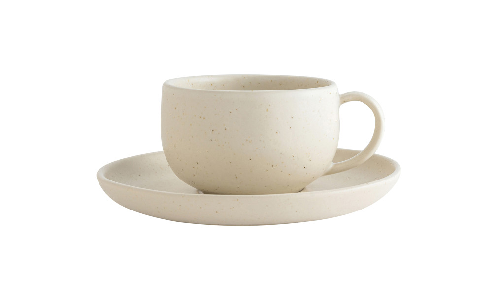 Pacifica Tea Cup and Saucer vanilla 220 ml