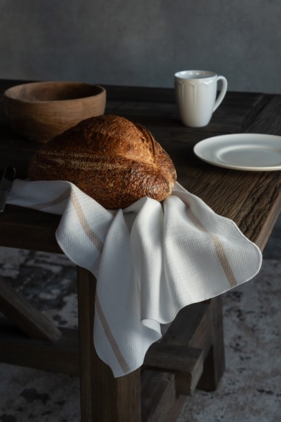 Carolina Napkin White Caramel