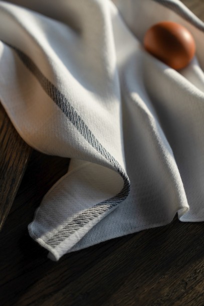 Carolina Napkin White Blue