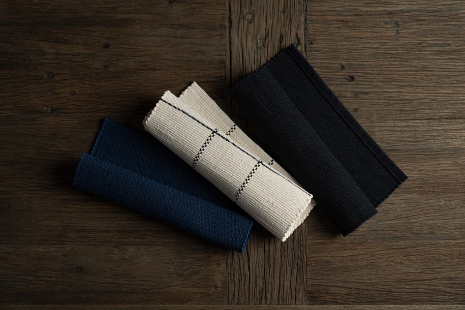 Joana Placemat White-Black